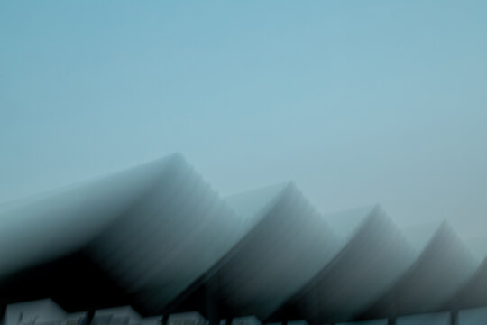 Abstract  architectural  ICM (Intentional Camera Movement) background