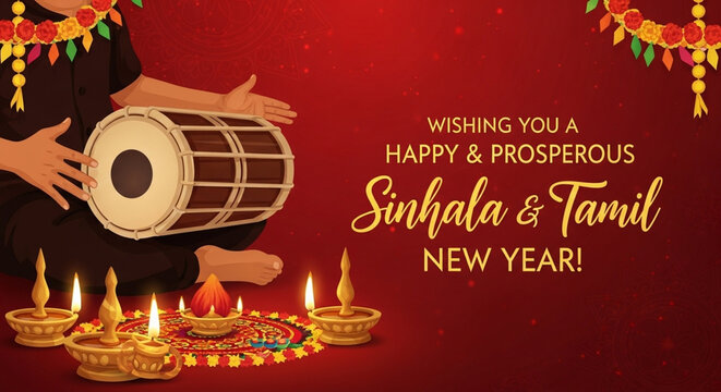 Celebrating the sinhala and tamil new year with joy and tradition