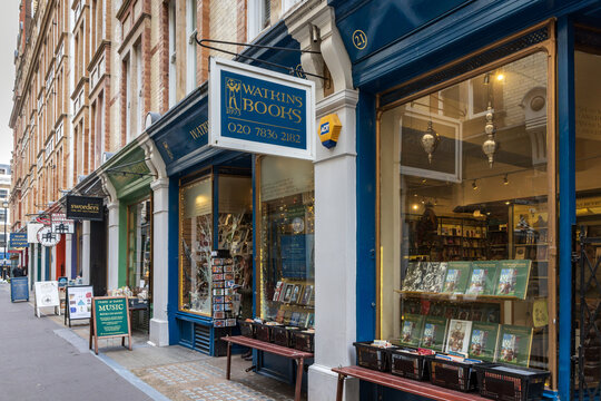 Cecil Court is a charming pedestrian street with Victorian shopfronts in Westminster, London, England