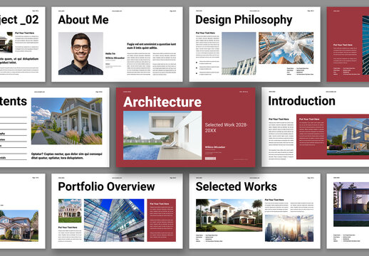 Architecture Portfolio Presentation Template