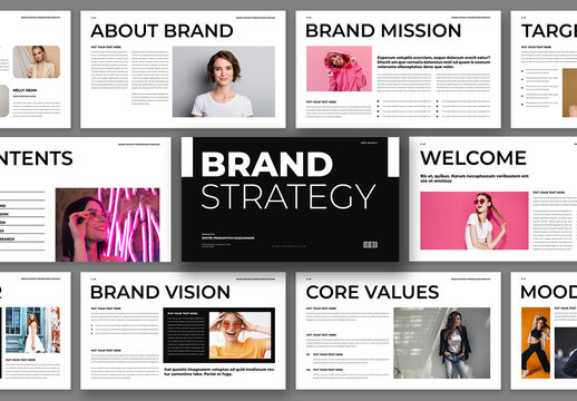 Brand Strategy Presentation Design