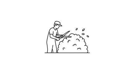 Man working with large pile coins. © samsul Muarif