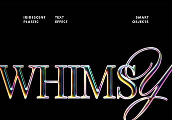 Iridescent Chrome Mockup