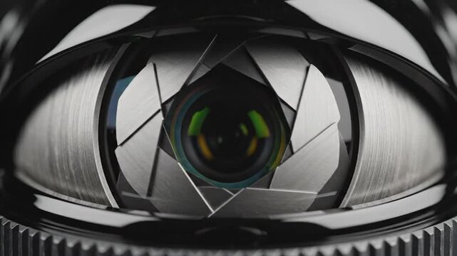 Futuristic Eye Scanning Technology Collage