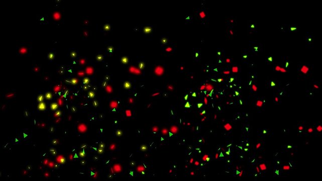 Double Pop Confetti Party animation.