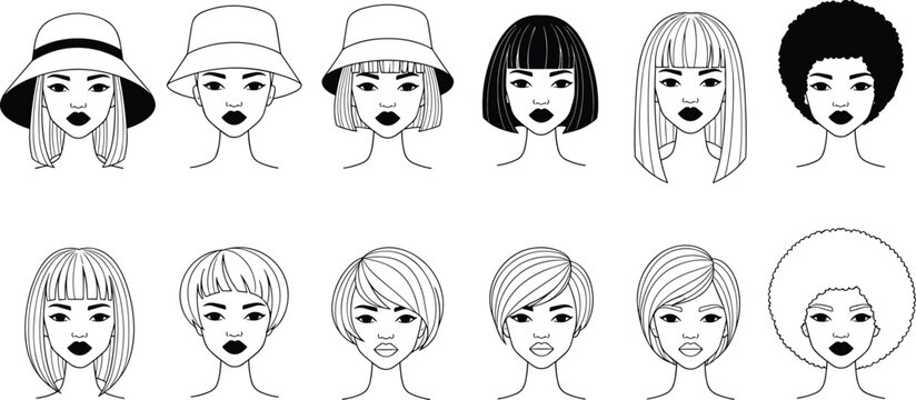 Human rib cage and spinal column anatomy vector set featuring thoracic cage vertebrae sternum and skeletal bone structures in line art and silhouette styles