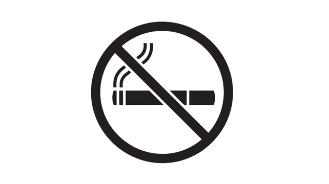 no cigarette Smoking Sign Graphics Vector Art & Graphics No smoke Vectors - Download