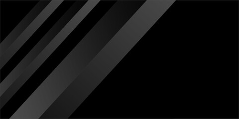 Obraz premium Black abstract background. Elegant dark diagonal shape elements. Modern luxury grey gradient graphic design.