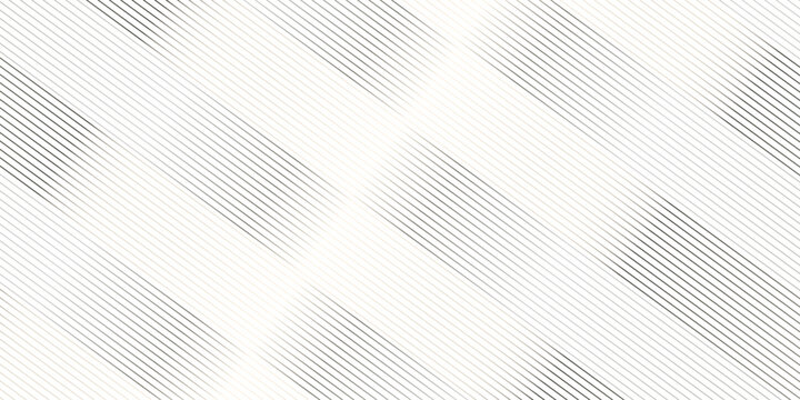 Vector White geometric line pattern. Diagonal stripe line background wave lines. Dynamic oblique fabric abstract white and gray geometric creative seamless textile design. Abstract stripe background.