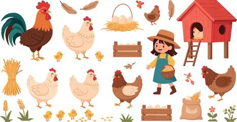 Colorful underwater ocean scene with jellyfish fish coral reef cartoon marine life illustration deep sea background © Md