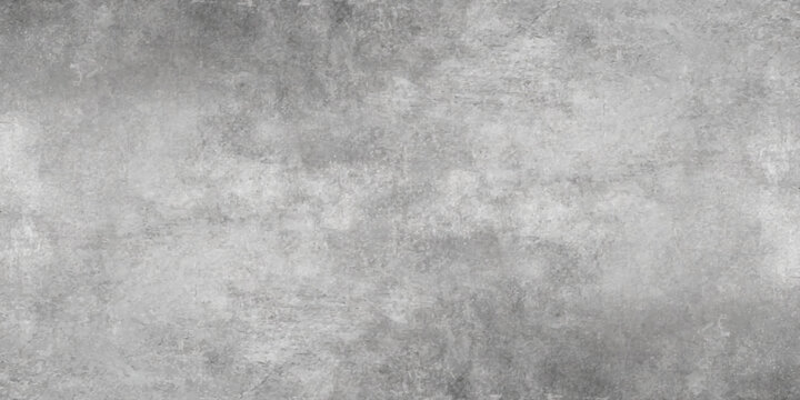 Dark gray brushed metal texture and grunge vintage pattern on a rough aged concrete wall surface backdrop