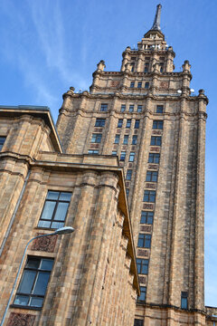 RIGA LAVTIA: The Academy of Sciences ( Stalin Birthday Cake) is the official science academy of Latvia The academy was founded as the Latvian SSR Academy of Sciences