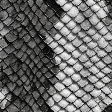 High contrast macro photography of overlapping python snake skin seamless.