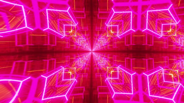 Kaleidoscopic Geometric Mandala Patterns: A Mesmerizing Abstract Neon Mosaic Featuring Ornamental Symmetry and Bold Visual Backgrounds
