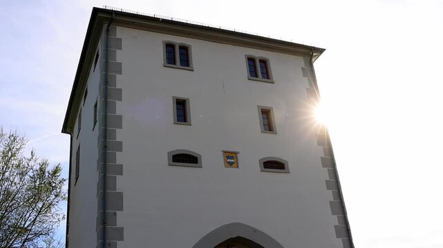 the historic german city of limburg 4k video