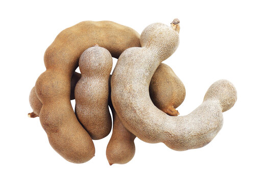 Tamarind isolated on white background 