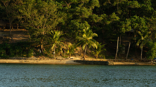 Palomaria basecamp island in Coron, The Philippines.
