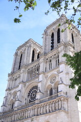Fototapeta premium church of notre dame, paris, france