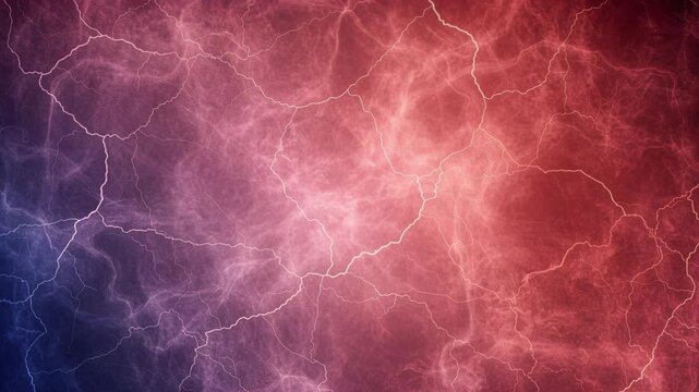 Electrified Sky: A mesmerizing expanse of energy crackles with vibrant colors, illustrating nature's raw power in an abstract representation.