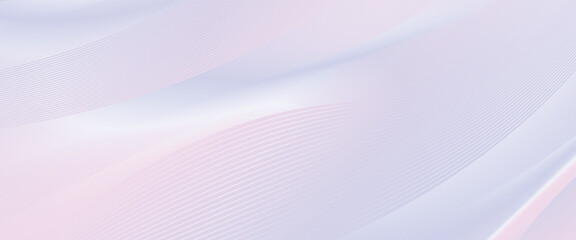Obraz premium Premium background design with pastel line pattern, guilloche curves texture in luxury color. Abstract multi colored horizontal vector tech backdrop for business template, banner, prestigious voucher