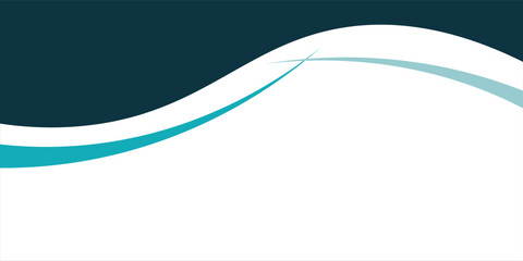 Obraz premium Abstract wave footers background modern vector illustration eps10