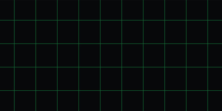 Abstract digital background featuring a glowing neon green grid on a dark surface. Perfect for technology, sci-fi, gaming, or cyber themes.