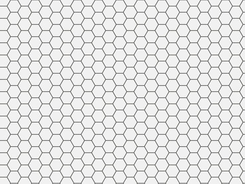 Hexagon honeycomb pattern background