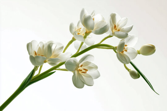 Jasmine white flower botanical photography