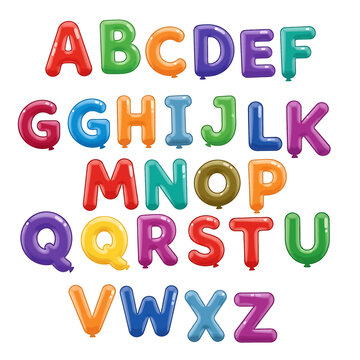 Multicolored plastic alphabet letters toy 2.