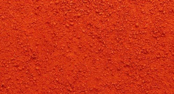 Powdered natural red annatto seeds derived from Bixa orellana fruit