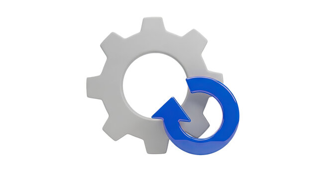 Gear and Refresh Icon