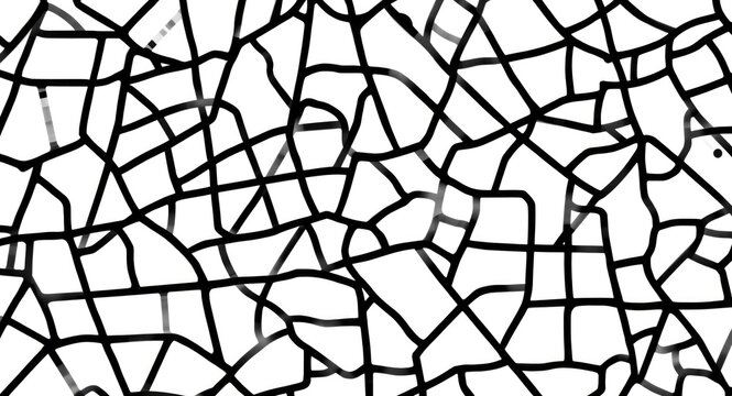 Unbroken black and white line pattern suitable for contemporary fashion and seasonal apparel