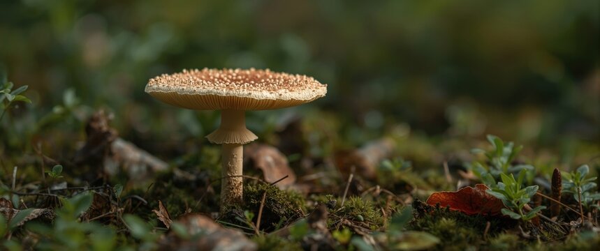 Key identification markers for edible parasol mushrooms