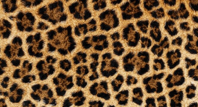 zoomed in view of complex leopard spots pattern in superior resolution