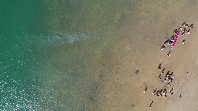 Artisanal fishing in Paraty, community of Saco do Mamangu&aacute; &ndash; Brazil