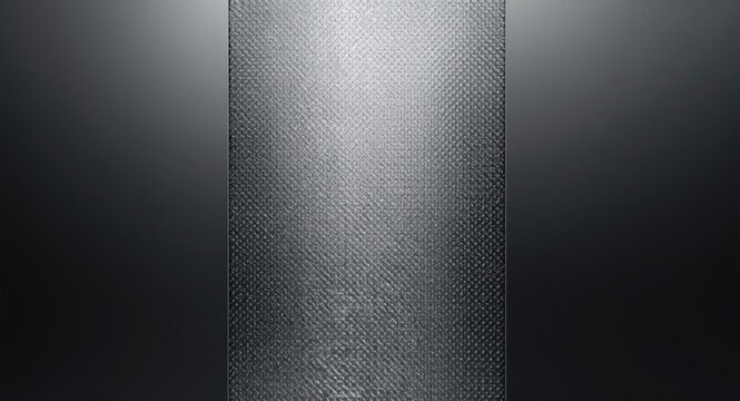 Abstract design wallpaper featuring detailed steel-like texture and bright metallic background