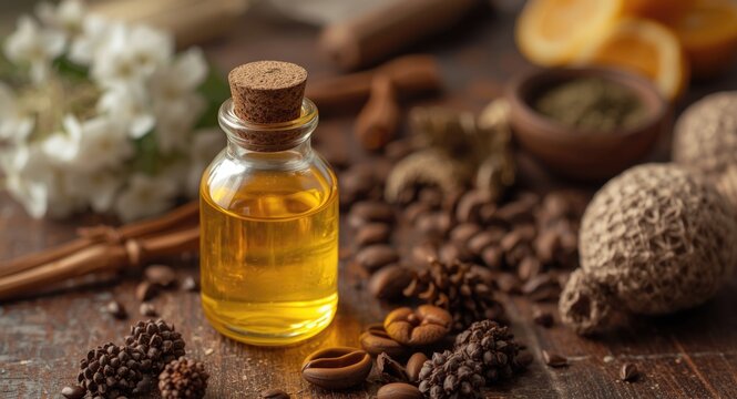 Healing ayurvedic elixir crafted at home for immunity