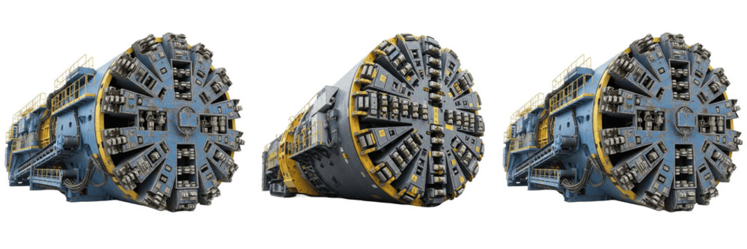 Heavy Duty Tunnel Boring Machine TBM Engineering Equipment Set