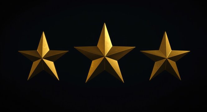 Poor client assessment visualized through three gold stars impacting marketing strategy outlook