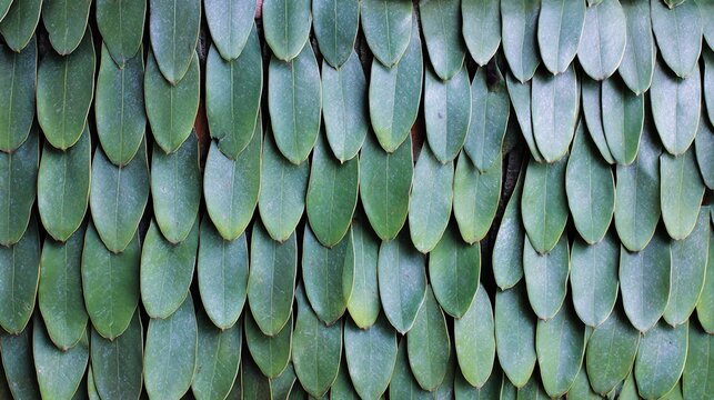 privet. Tightly packed pattern of deep green oval privet leaves, textured orderly surface. gardening catalogs, home-decor guides, designed for gardening and botanical catalogs.