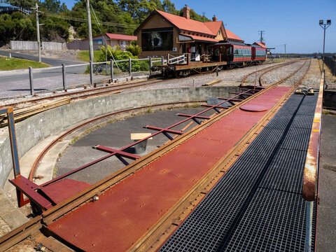 West Coast Wilderness Railway Station - Strahan, Tasmania, Australia