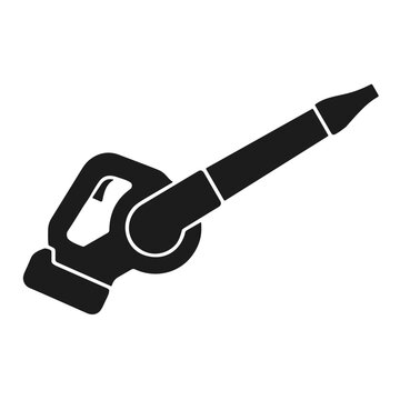 vector illustration of a  leaf blower