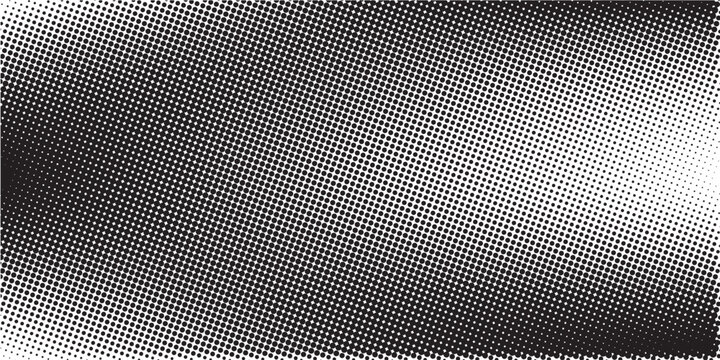 Halftone Black and white doted texture background