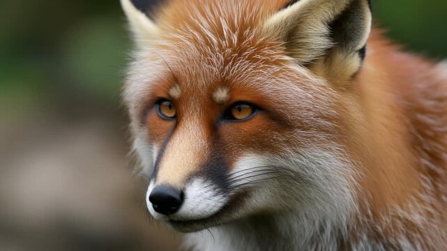 Close Up Portrait of a Majestic Simien Fox in its Natural Habitat
