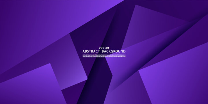 Abstract purple banner background design concept with overlapping square pattern elements. Vector Eps10