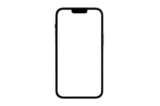 blank smart phone. Iphone mockup