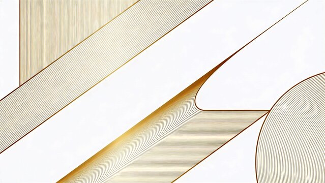 Minimalist governance policy abstract background, white gold background, dark ivory fine lines with gold outline, institutional authority concept, executive policy visual, luxury minimal vector