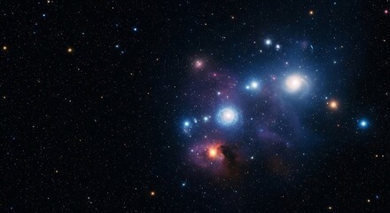 Fototapeta premium Orion Nebula Star Formation Galaxy Space.
