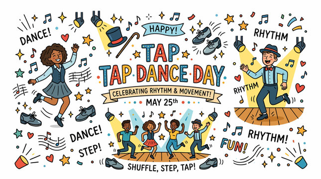 Tap Dance Day Celebration - Rhythm and Movement