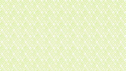 Seamless geometric lime green lattice pattern on a white background, perfect for modern designs. © Harsh